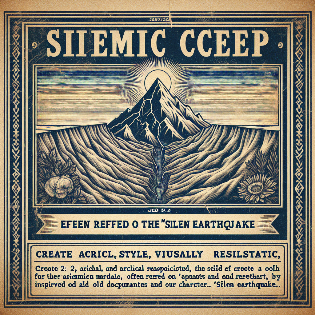 Aseismic Creep: The Silent Earthquake Liberals Ignore