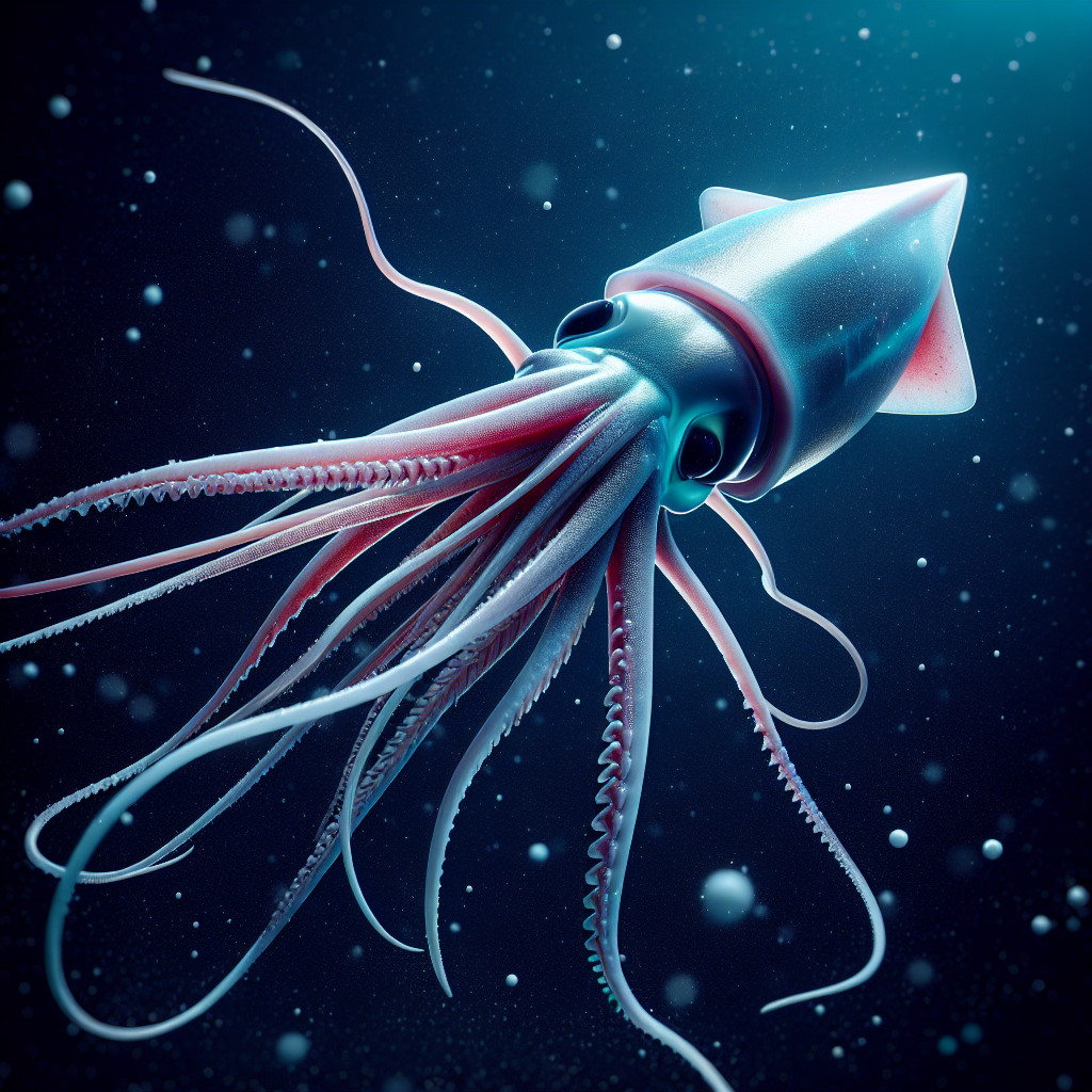 El Misterioso Calamar de las Profundidades: Bathyteuthis