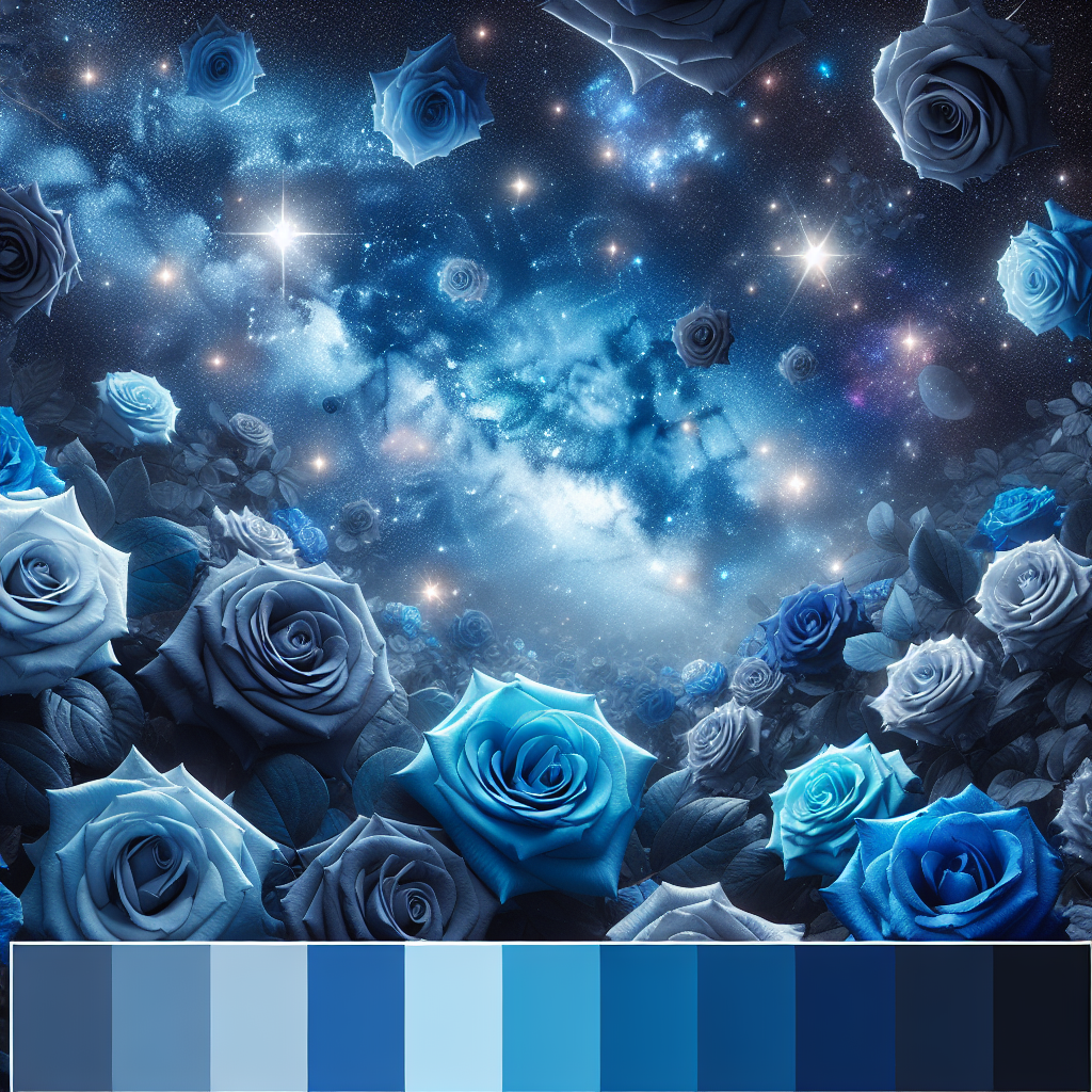 Rosas Azules desde la Luna