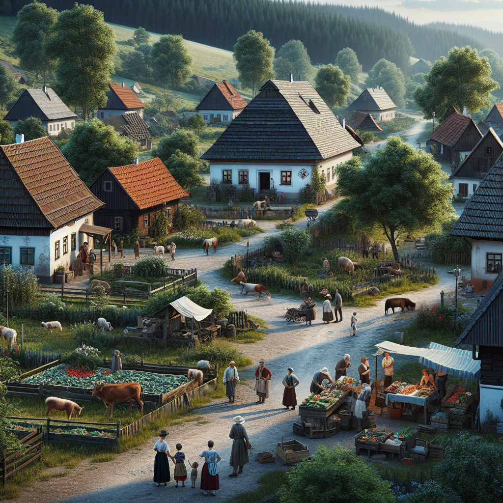 Bořanovice: A Glimpse into Czech Village Life