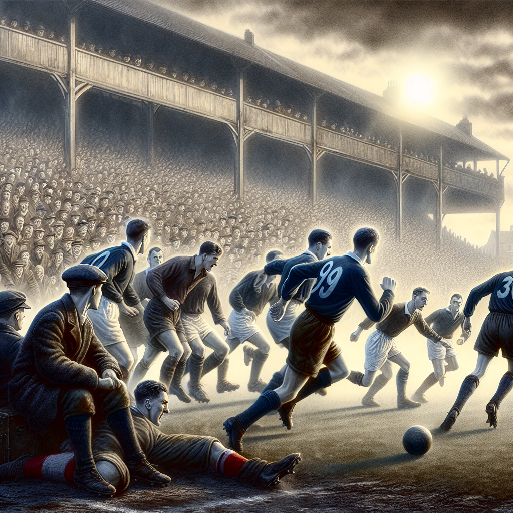 The 1945 Football League War Cup South Final: A Historic Clash Amidst Turbulent Times