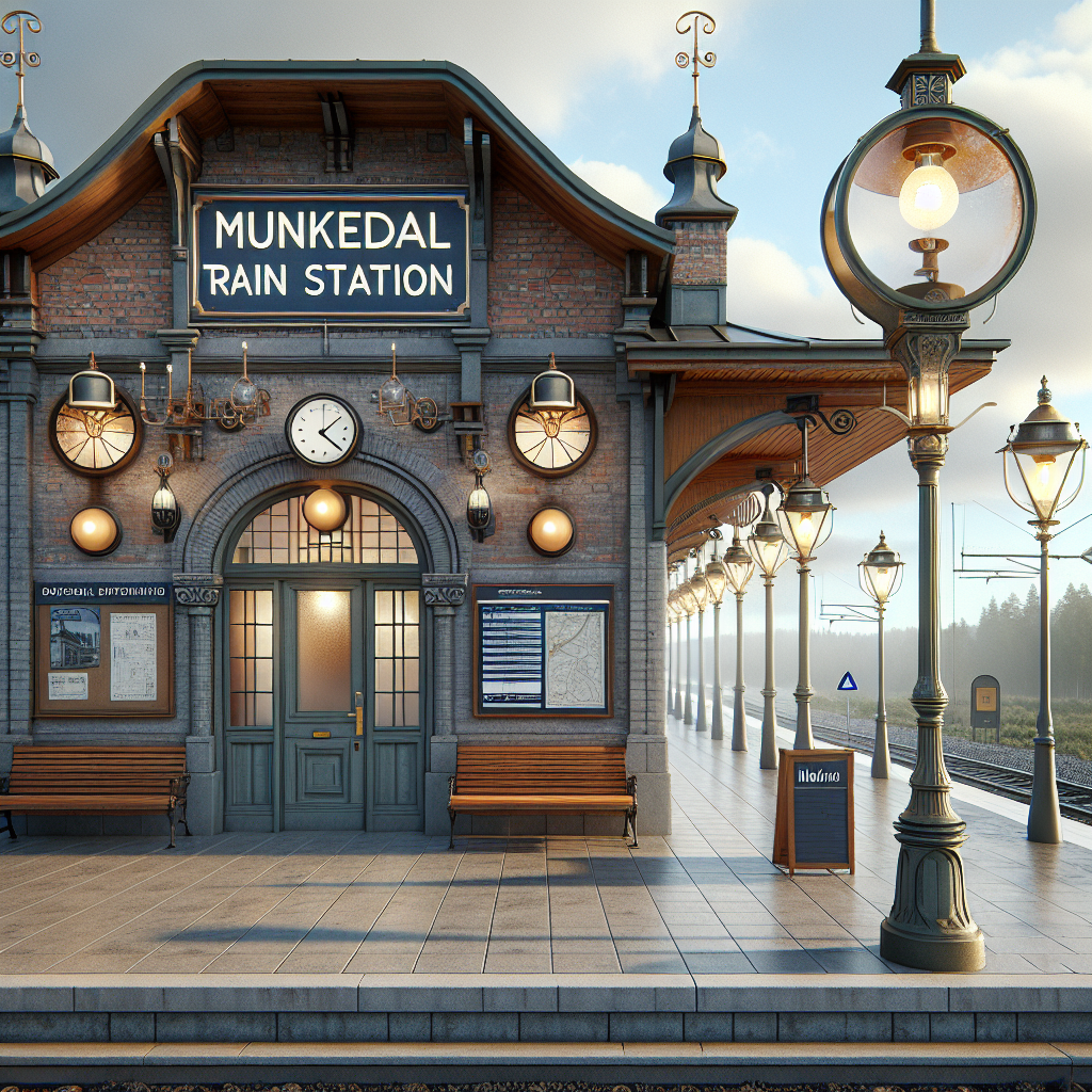 The Charming Munkedal Railway Station: A Gateway to Swedish History