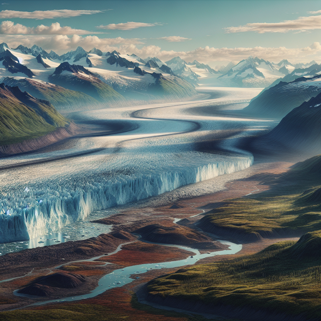 The Enchanting Hurlbut Glacier: A Frozen Marvel of Nature