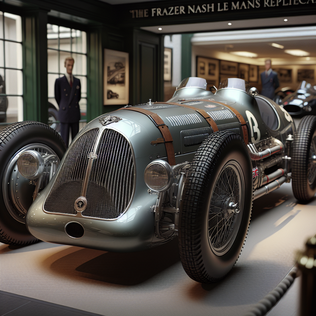 El Frazer Nash Le Mans Replica: Un Ícono de la Velocidad y la Elegancia