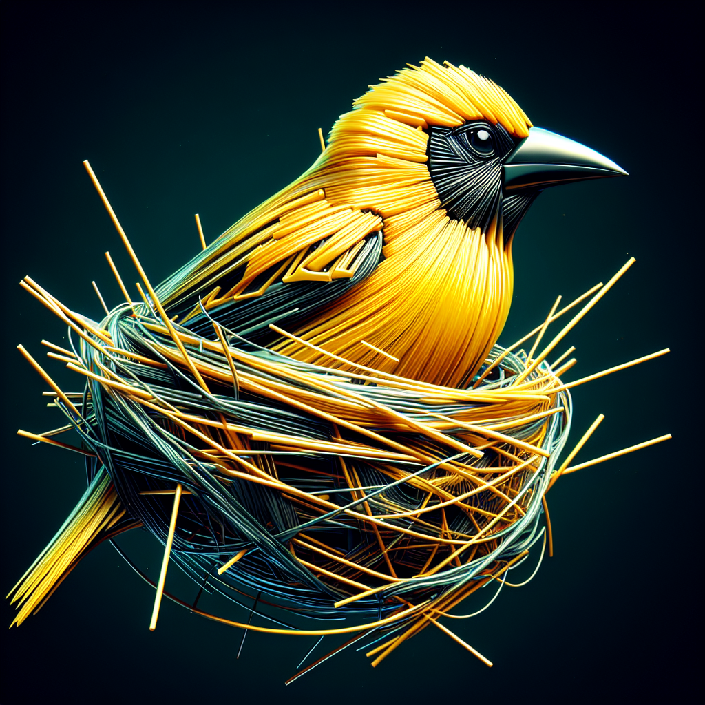 The Yellow-Mantled Weaver: Nature's Bold Reminder of Real Beauty