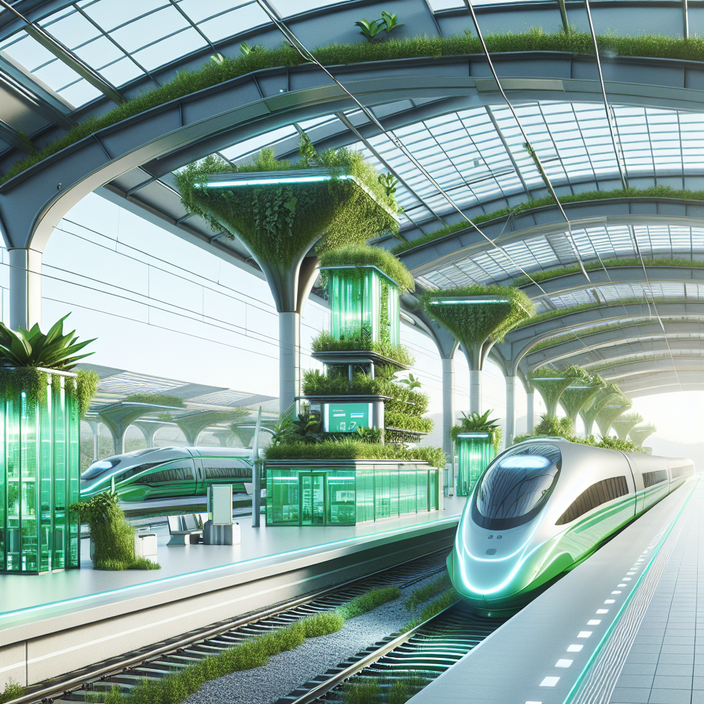 The Green Railway Station: A Leap Towards Sustainable Travel