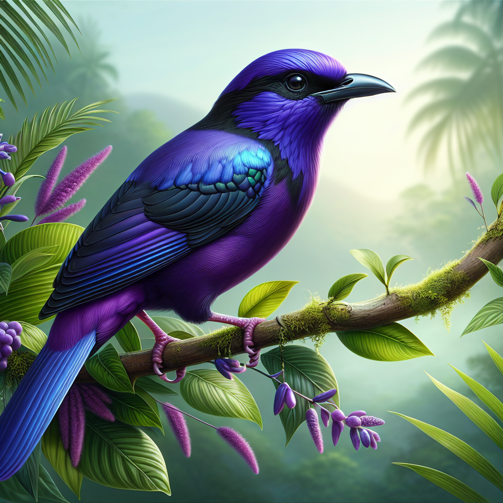 The Splendid Mystery of the Purple-breasted Cotinga: Nature's Own Gem