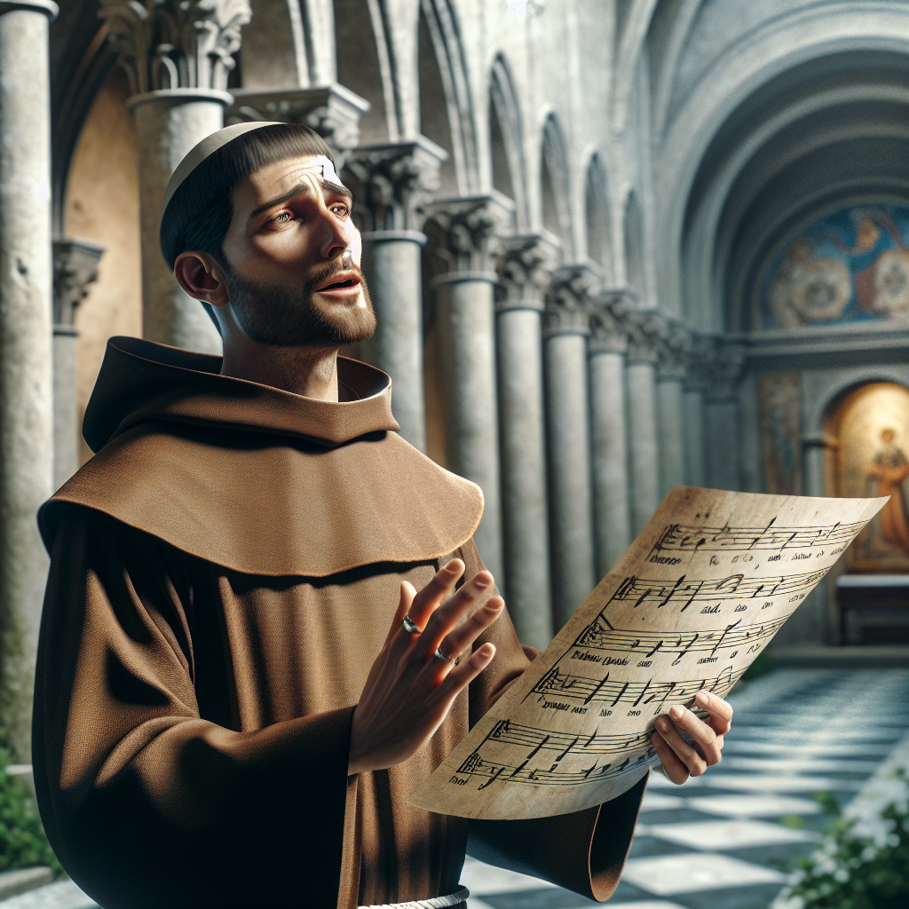 The Melodic Journey of Friar Alessandro: A Singing Sensation in a Monk's Habit