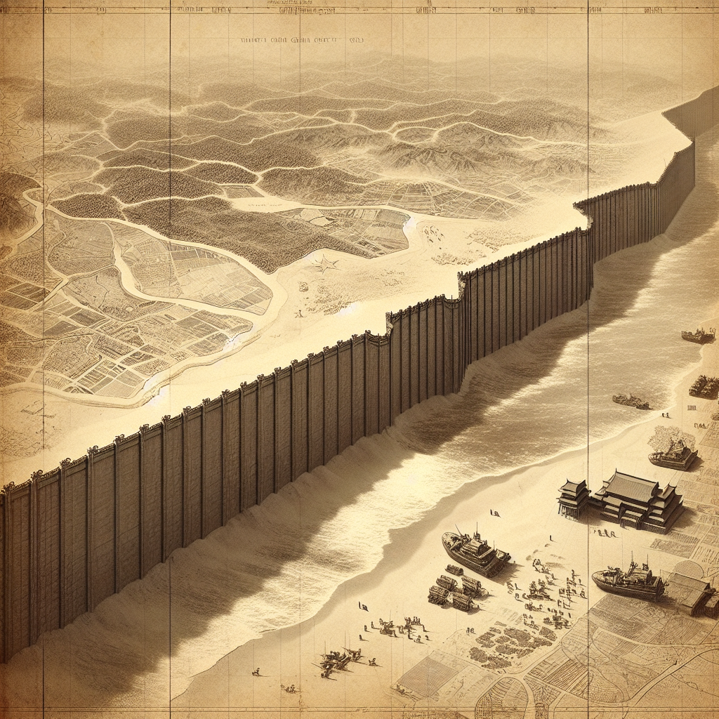 Unveiling the 'Great Wall of Sand' - A Marvel of Modern Geopolitical Landscape