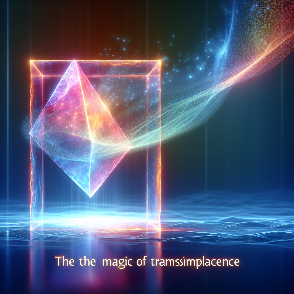 Transmittance: The Invisible Power That Shapes Our World