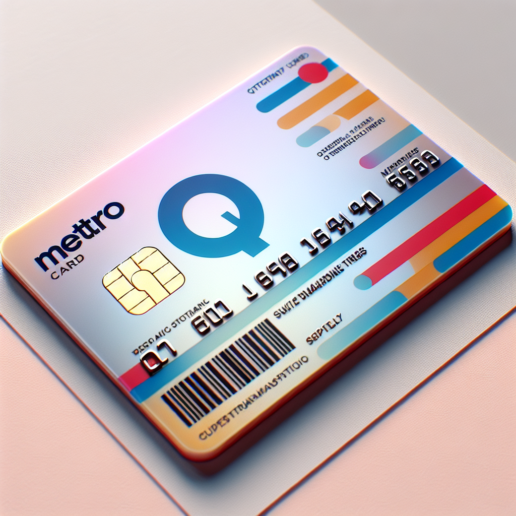 Hop on the Future Train with the METRO Q Card!