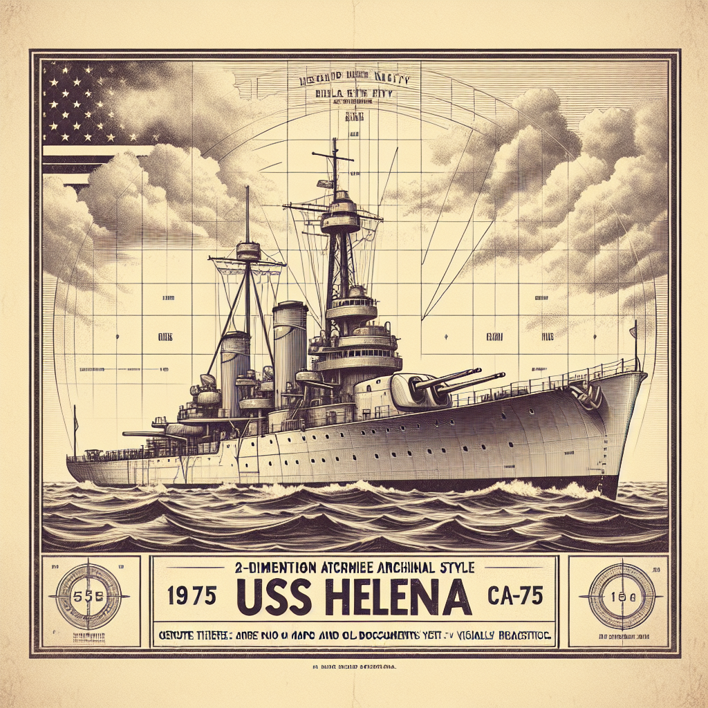 Die USS Helena (CA-75): Ein Stolz der amerikanischen Marine