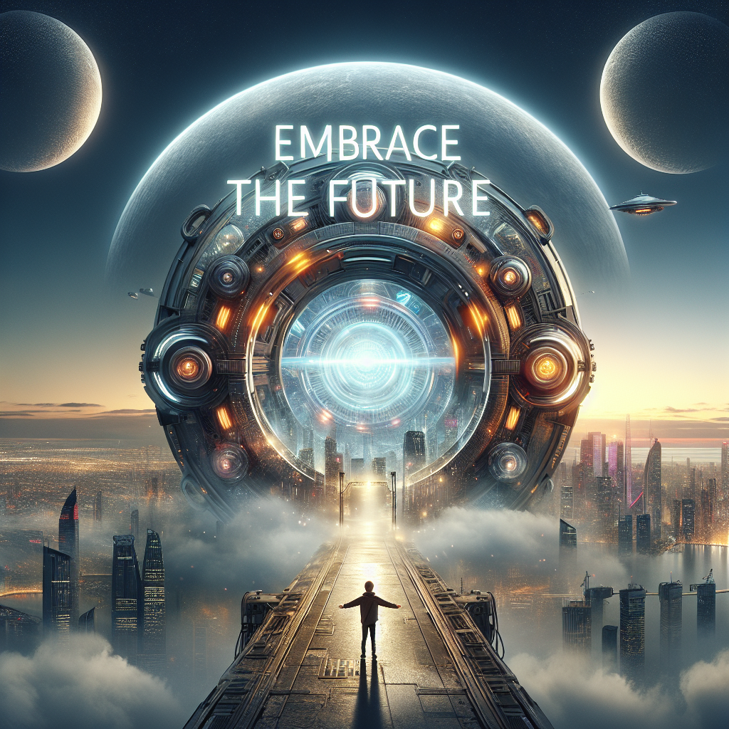 The Future Embrace: A Journey into Tomorrow's World