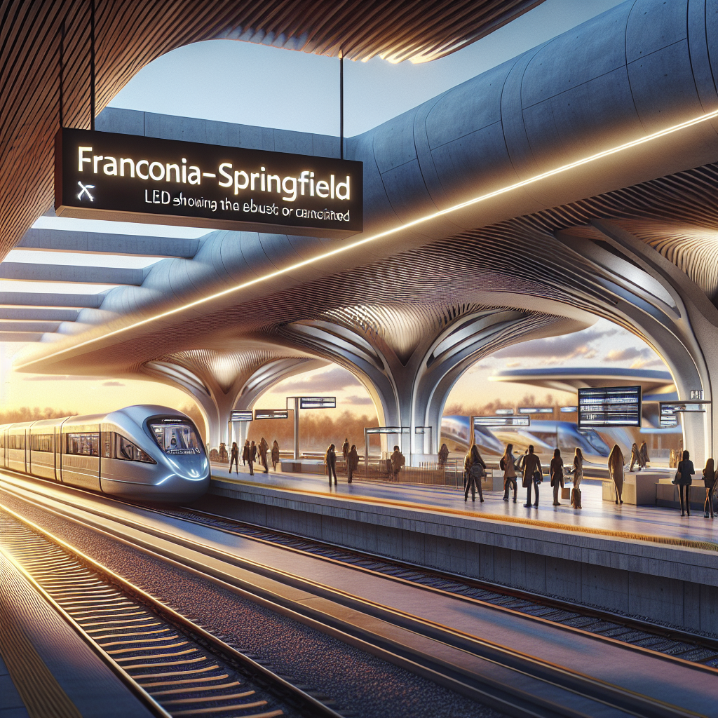 La Estación Franconia–Springfield: Un Vistazo al Futuro del Transporte