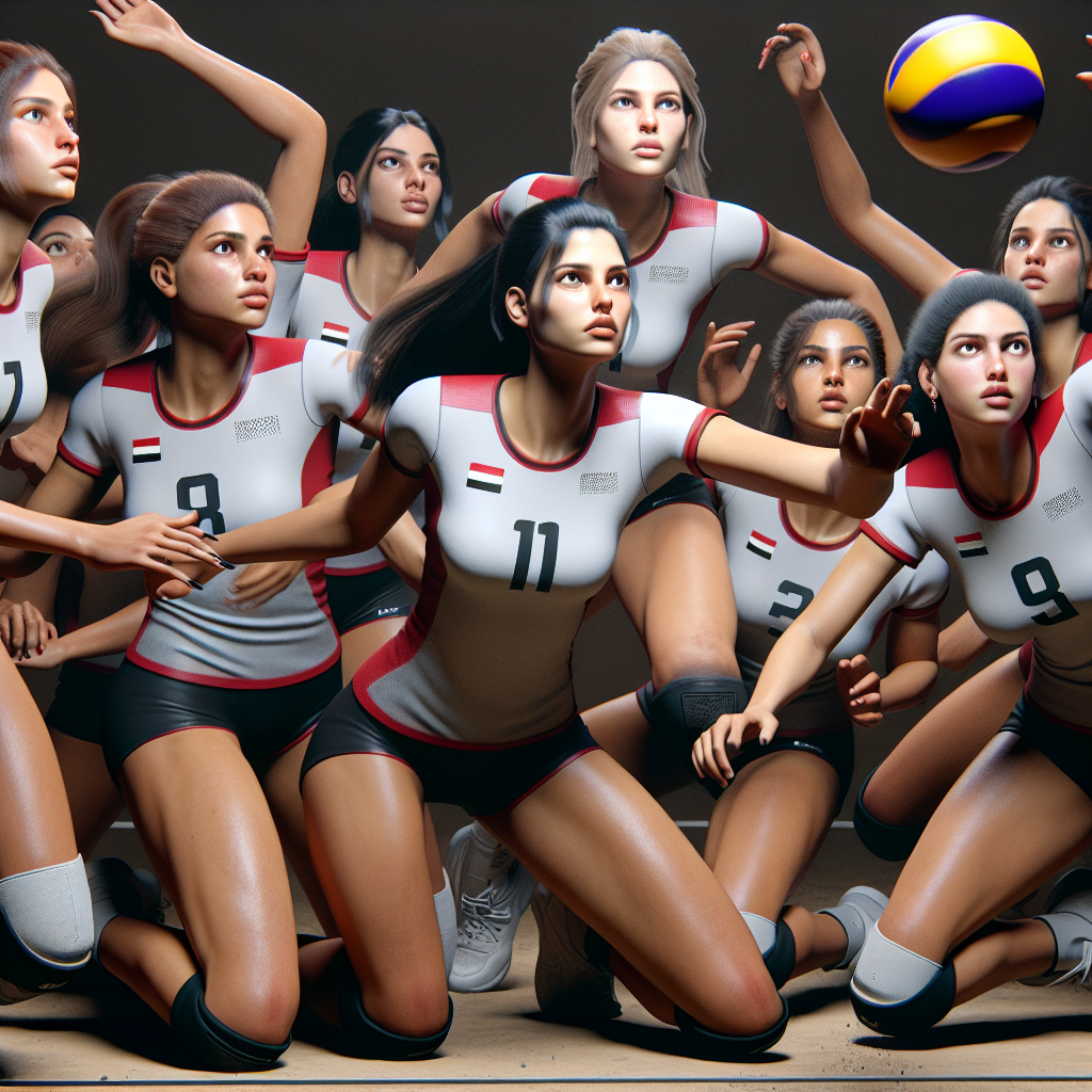 Rising Stars of the Nile: The Egypt Women's National Under-19 Volleyball Team