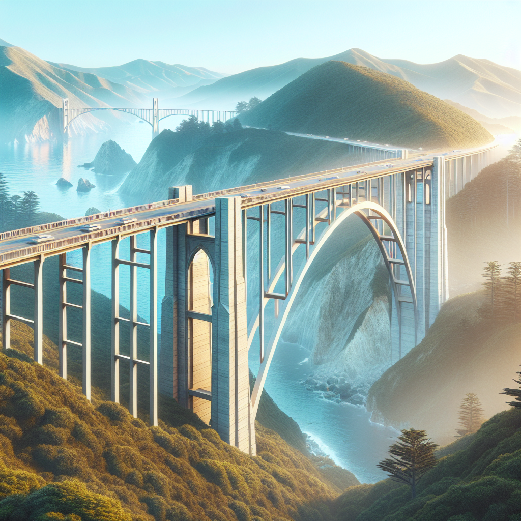 Die Majestätische Bixby Bridge: Ein Wunder der Ingenieurskunst