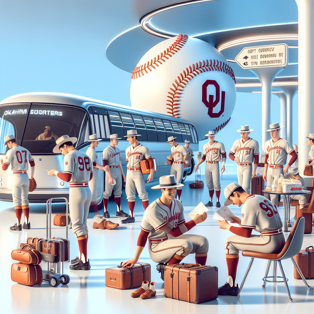 Die Triumphfahrt der 1951 Oklahoma Sooners Baseballmannschaft