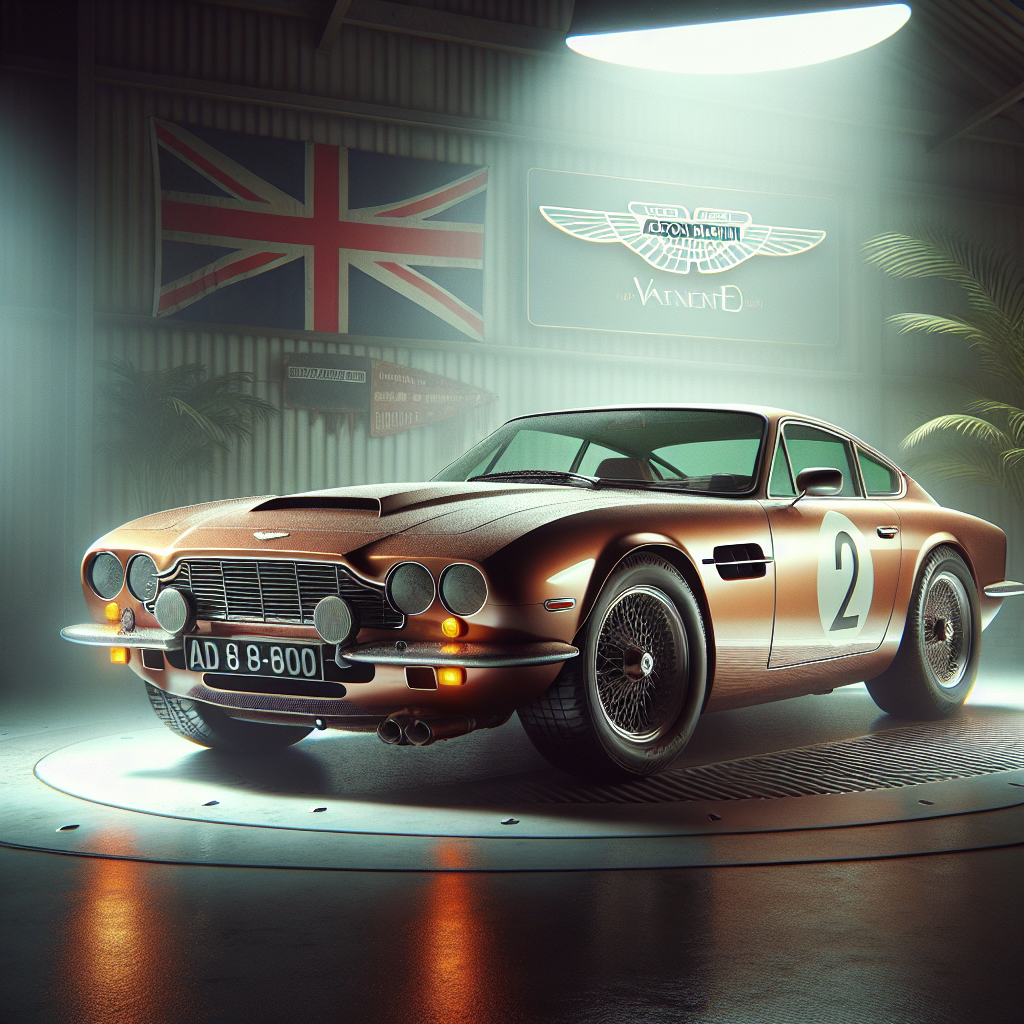 Der Aston Martin V8 Vantage: Ein britisches Biest von 1977