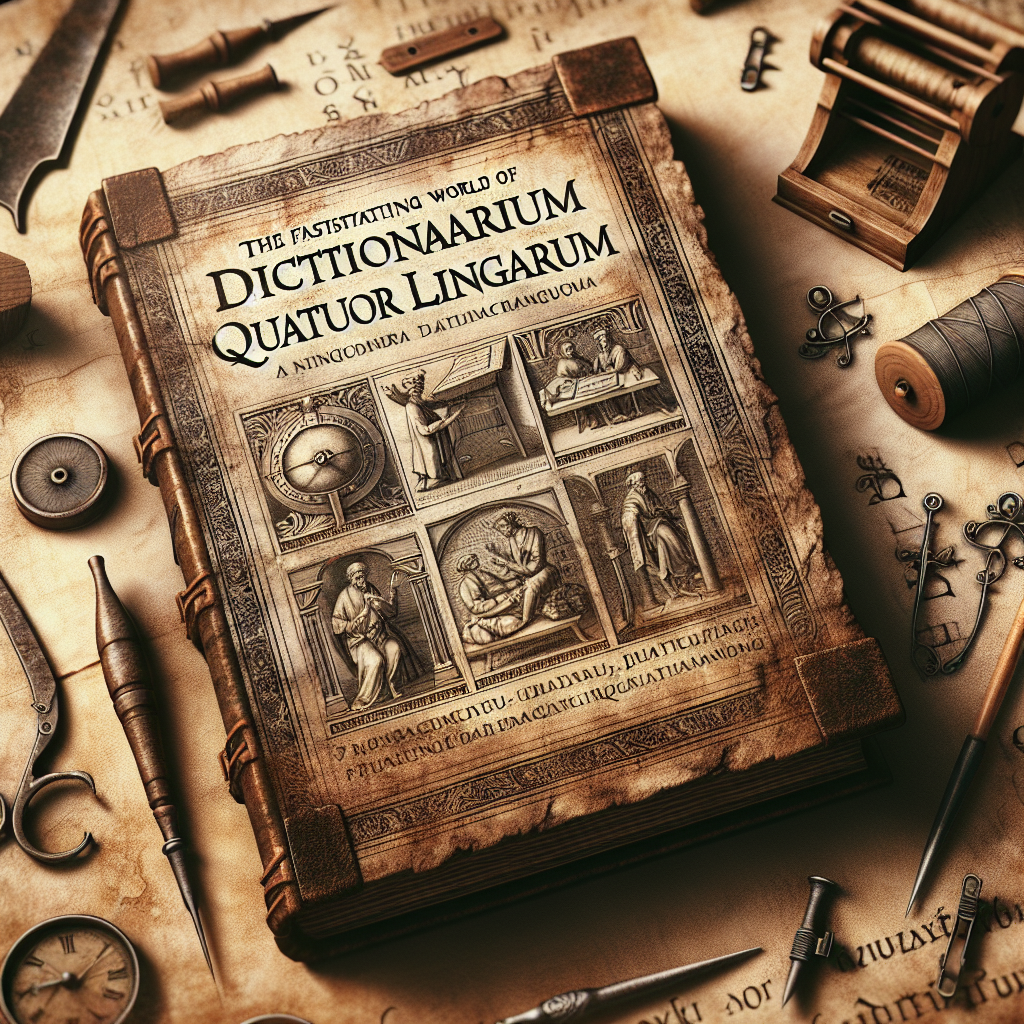 The Fascinating World of the Dictionarium Quatuor Linguarum