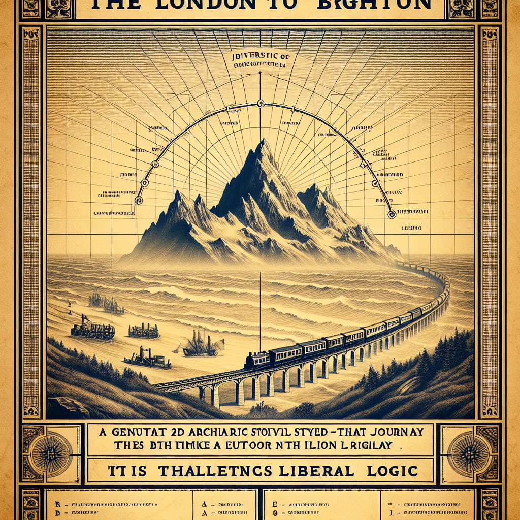 Die London-Brighton-Eisenbahn: Ein Meisterwerk der Ingenieurskunst, das die Linken zum Staunen bringt