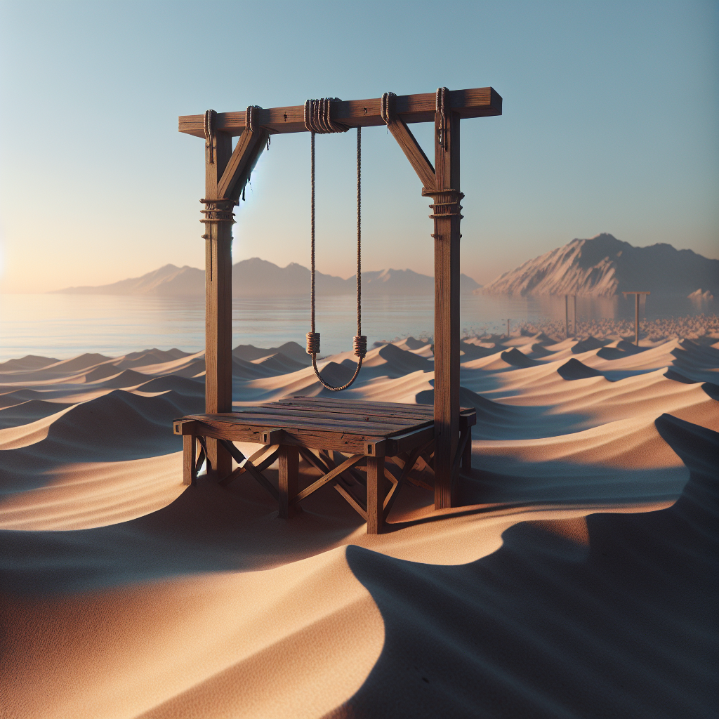 Gallows on the Sand: A Tale of Justice and Controversy