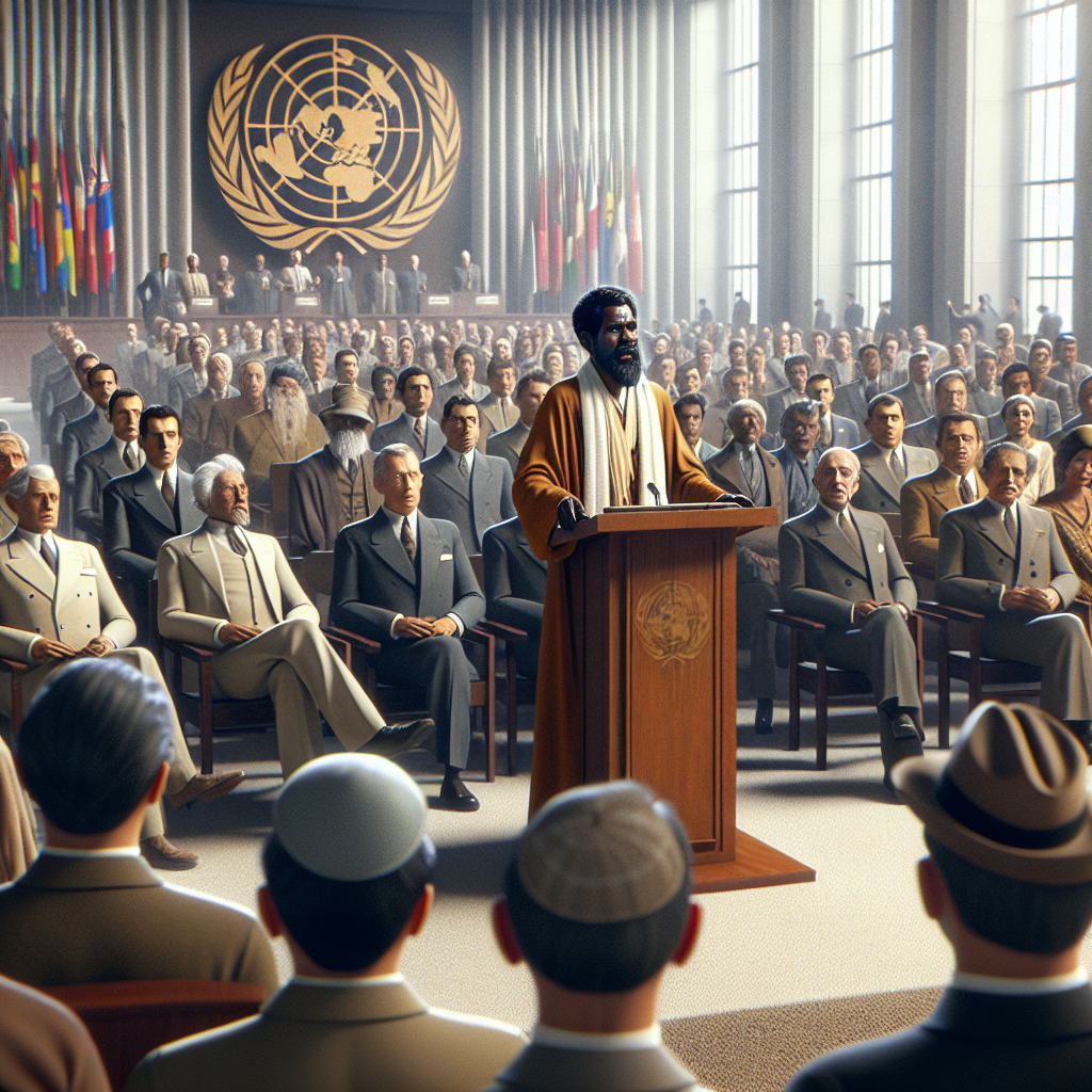 The Lion's Roar: Haile Selassie's Plea to the League of Nations