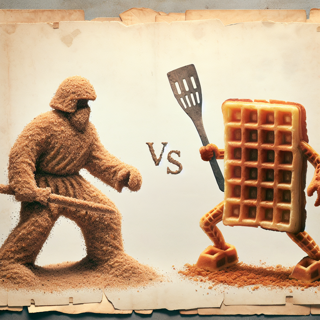 Powdered Toast Man vs. Waffle Woman: The Breakfast Battle We Didn't Know We Needed