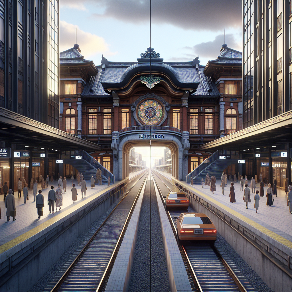 La Estación Ishinden: Un Viaje al Corazón del Transporte Japonés