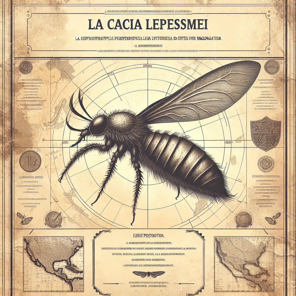 La Cacia lepesmei: Un Insecto que Desafía la Imaginación