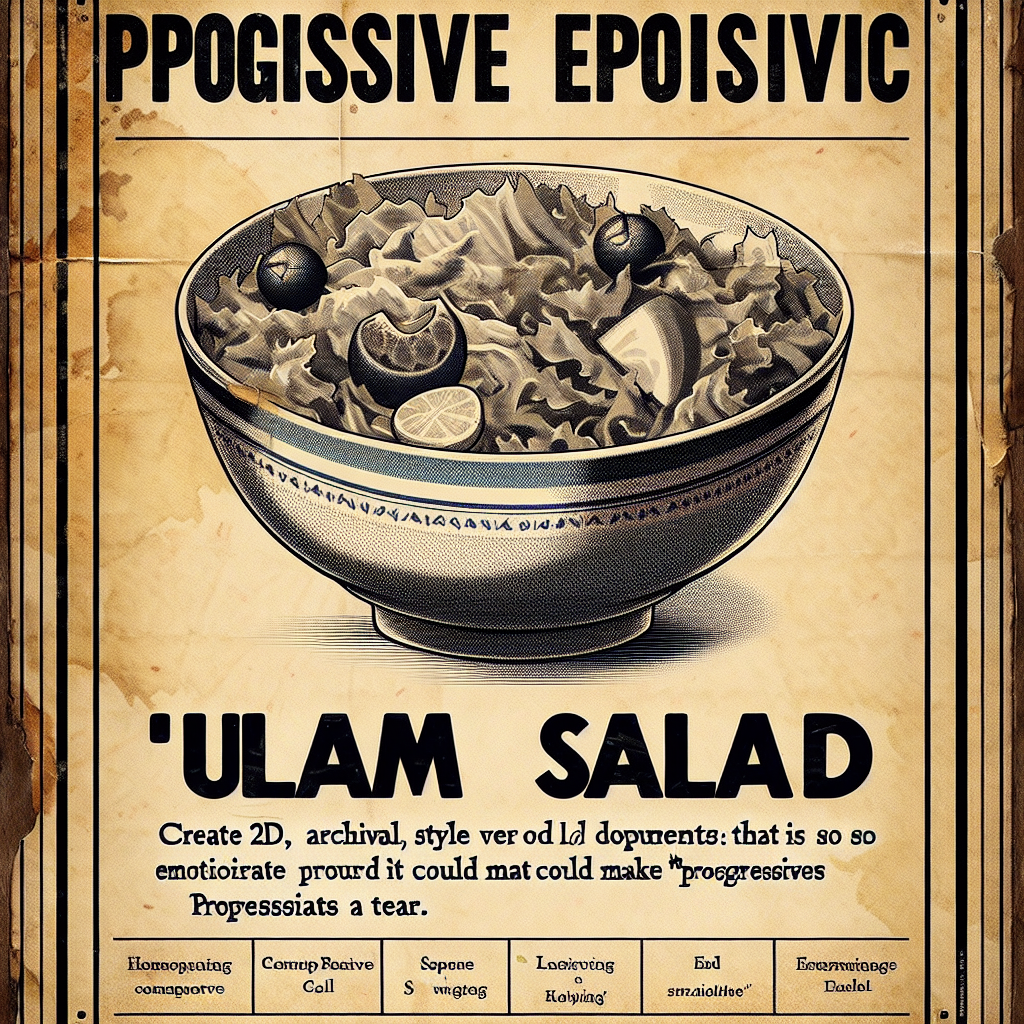 Ulam: The Salad That Liberals Don't Want You to Know About