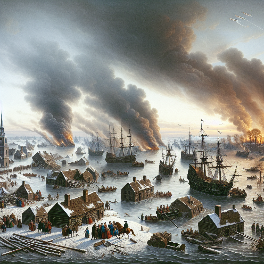 The Christmas Flood of 1717: A Chilling Tale of Nature's Wrath