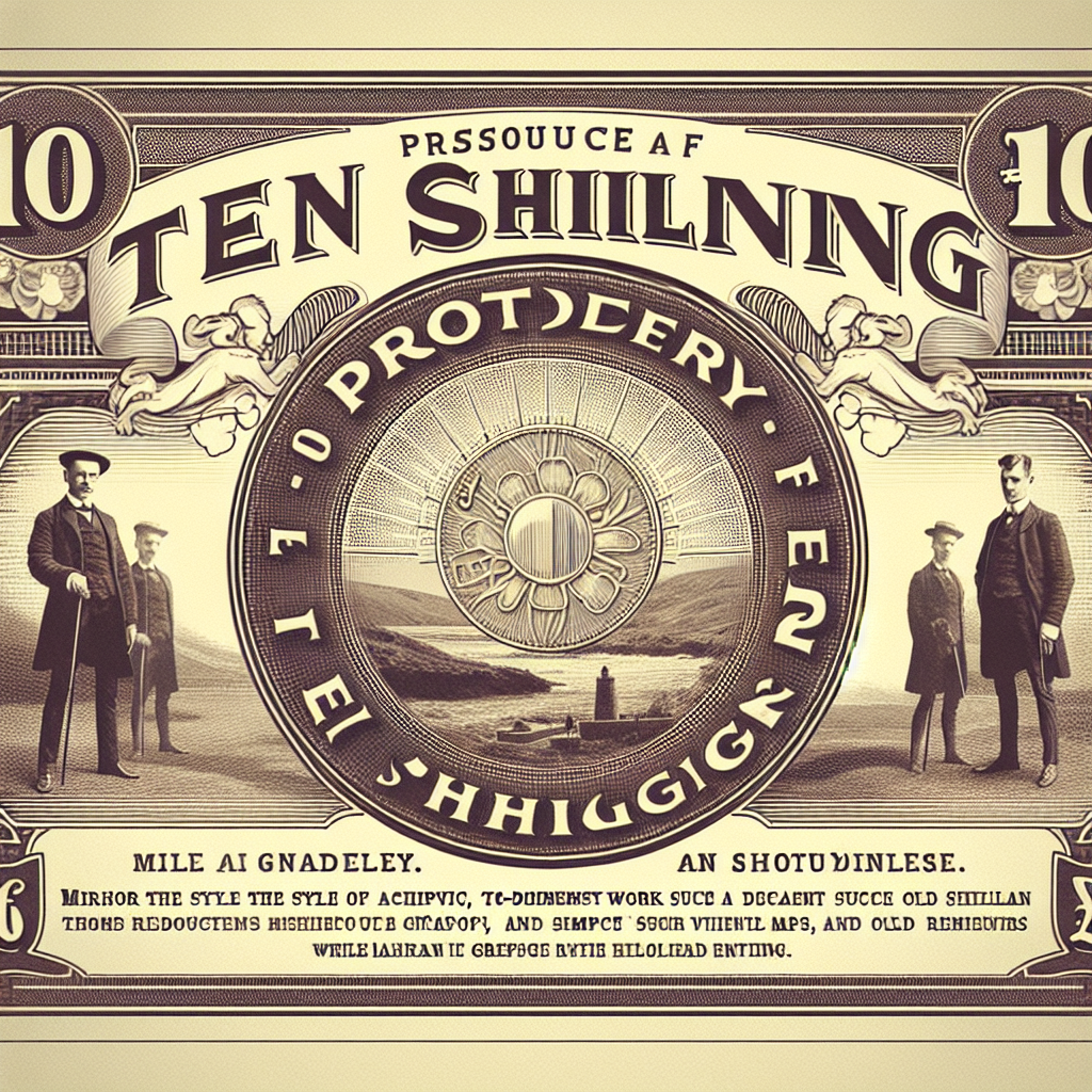 Die Magie der Bank von England: Die 10 Shilling-Note