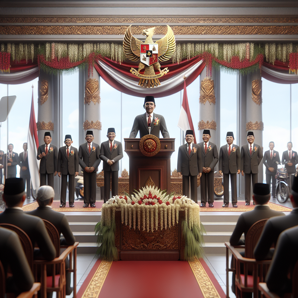 The Dawn of a New Era: Suharto's First Inauguration