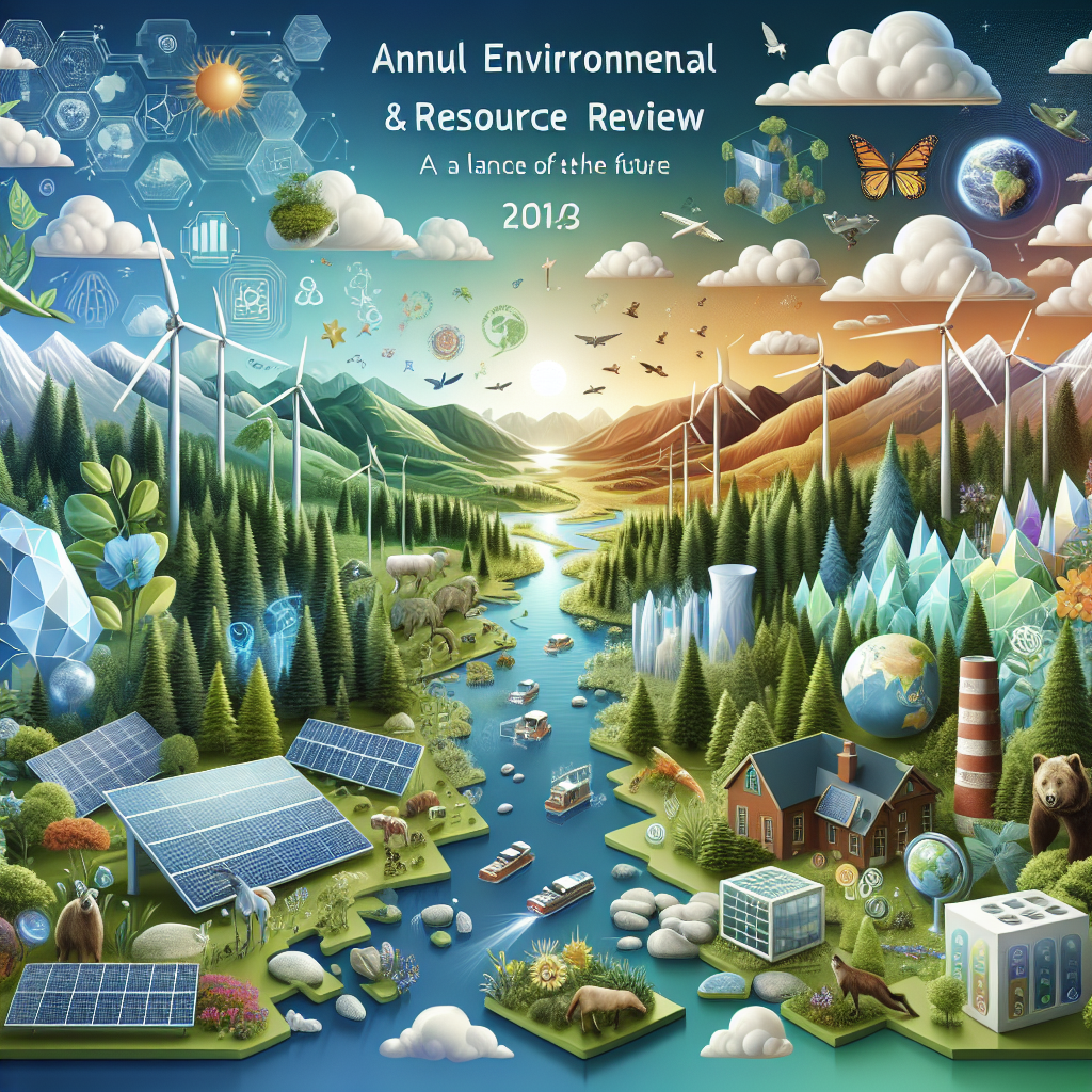 Die Bedeutung des Annual Review of Environment and Resources