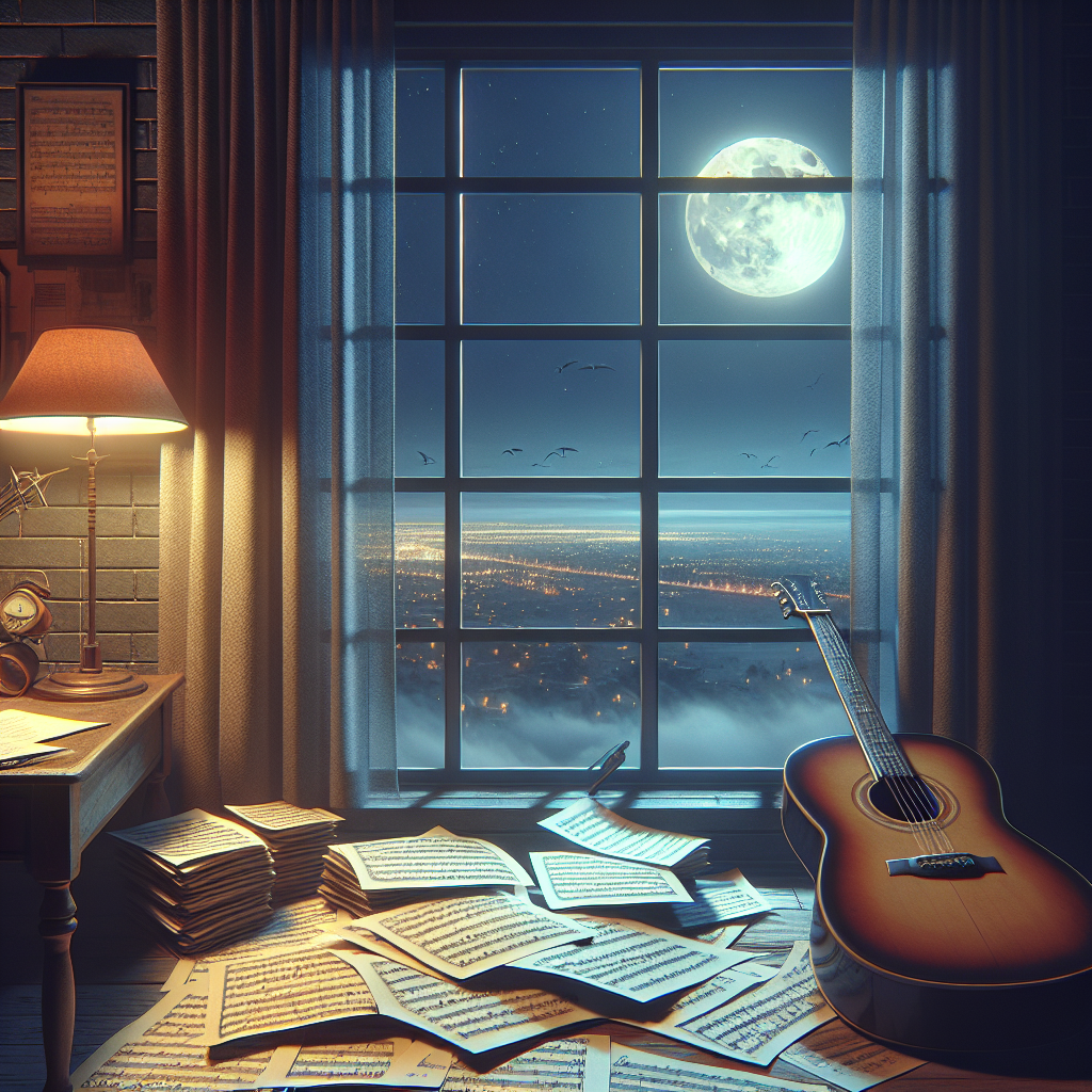 La Magia Nocturna de Crear Canciones