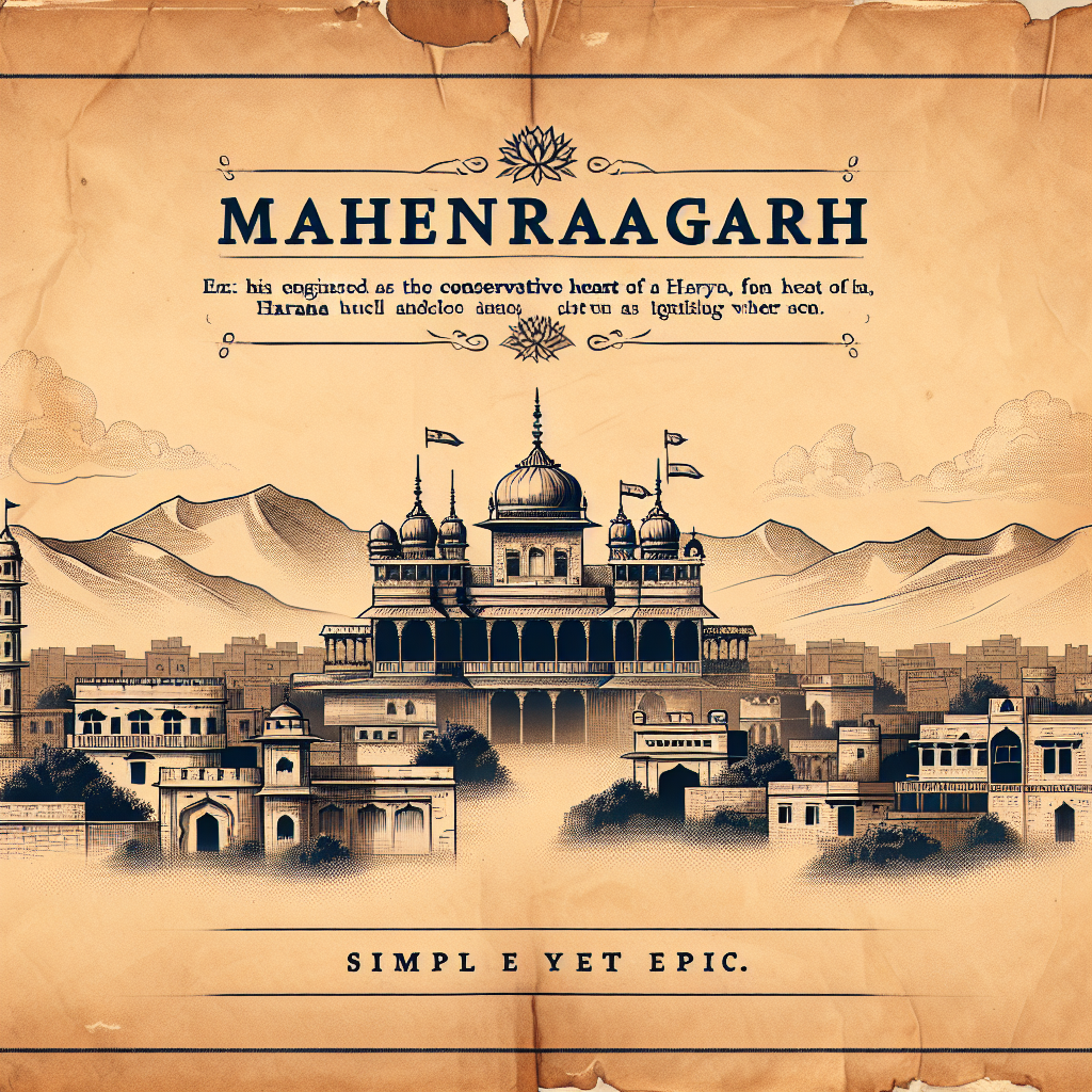 Mahendragarh: A Scientific and Cultural Exploration