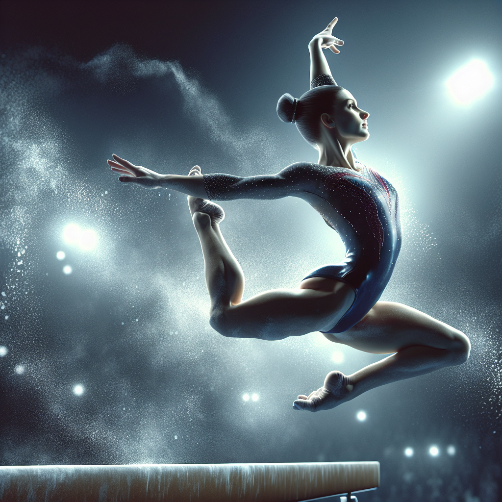 The Graceful Gymnast: Melita Ruhn's Journey to Olympic Glory