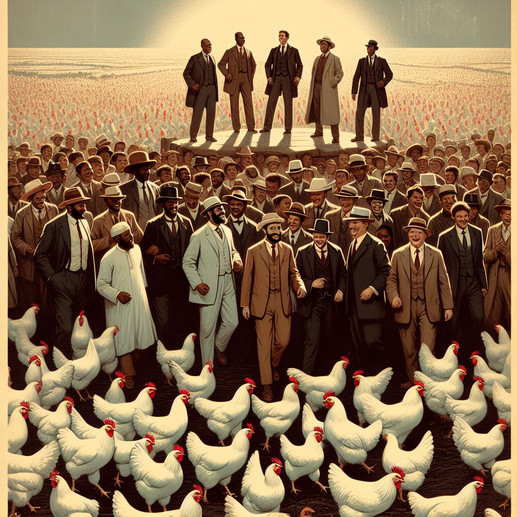 Men & Chicken: The Cluck Heard 'Round the World