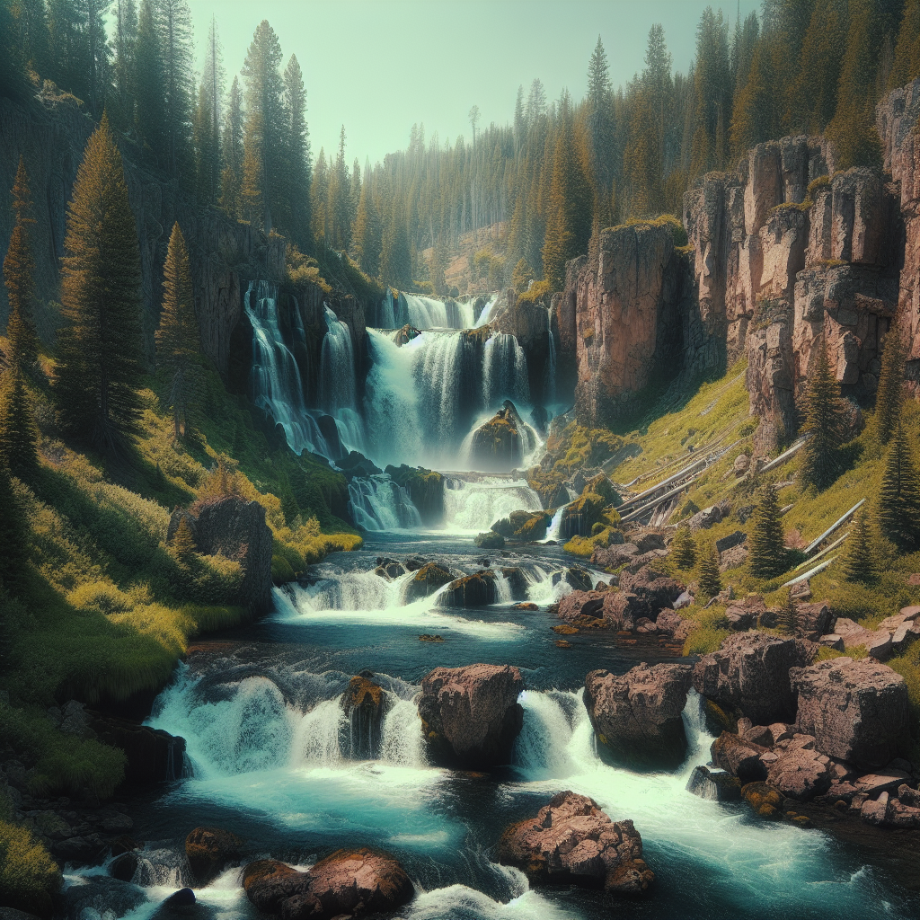 Paulina Creek Falls: Nature's Cascading Symphony