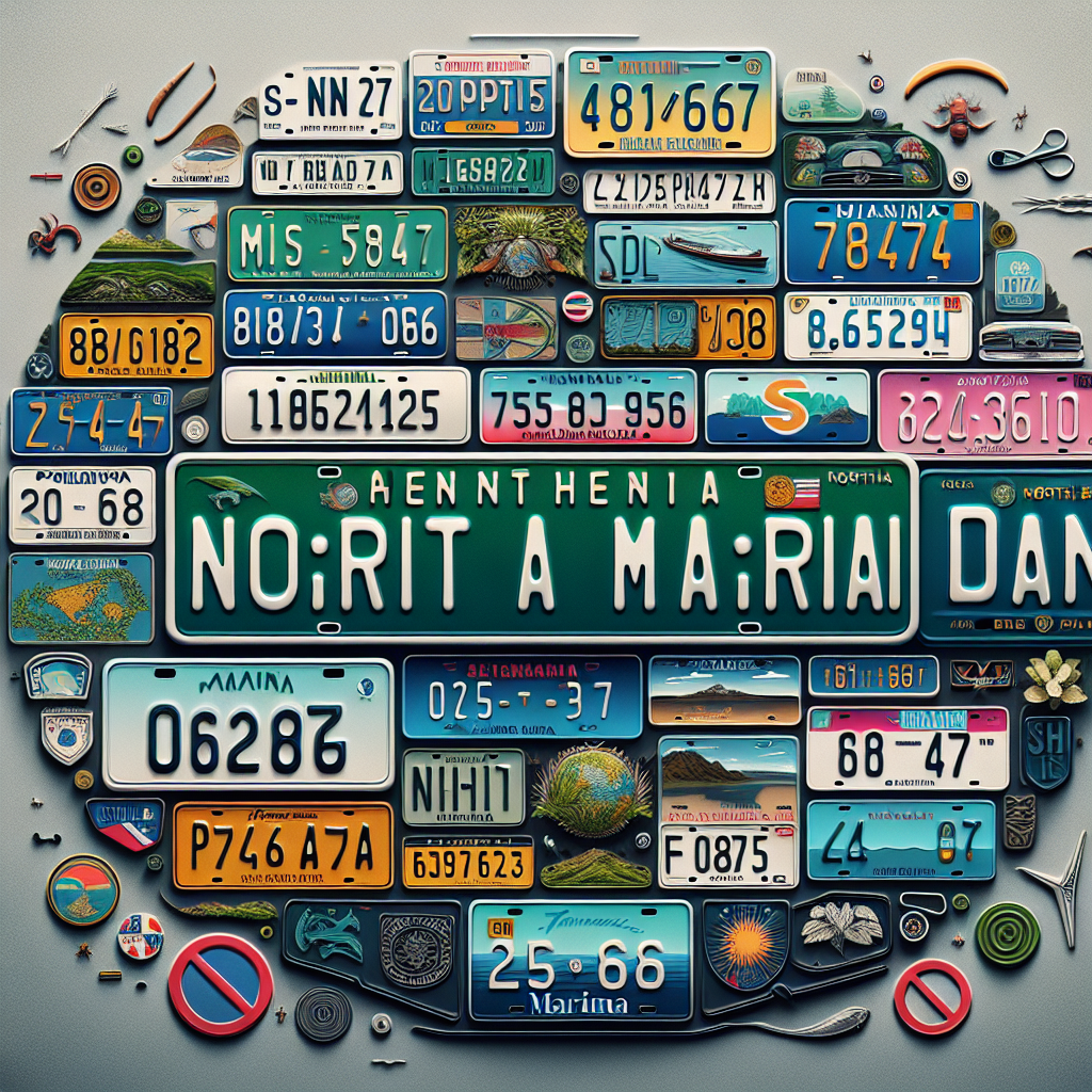 License Plates of the Northern Mariana Islands: Tiny Plates, Big Fascination