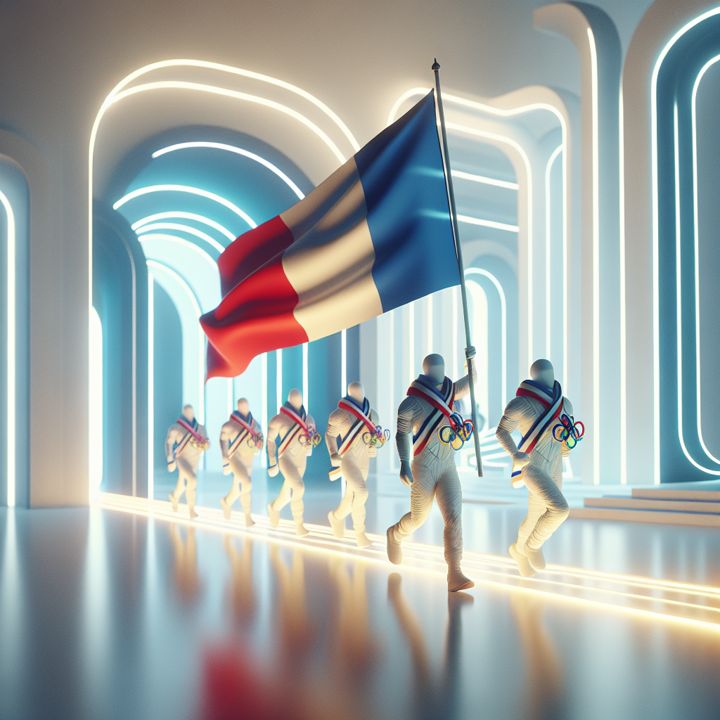 Vive la France: Flag Bearers for France at the Olympics