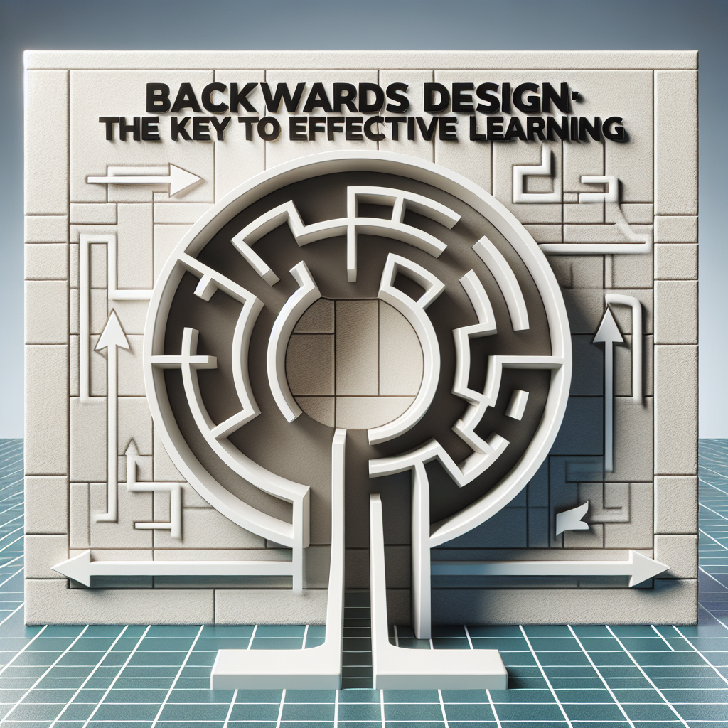 Backward Design: Crafting Education with the End in Mind