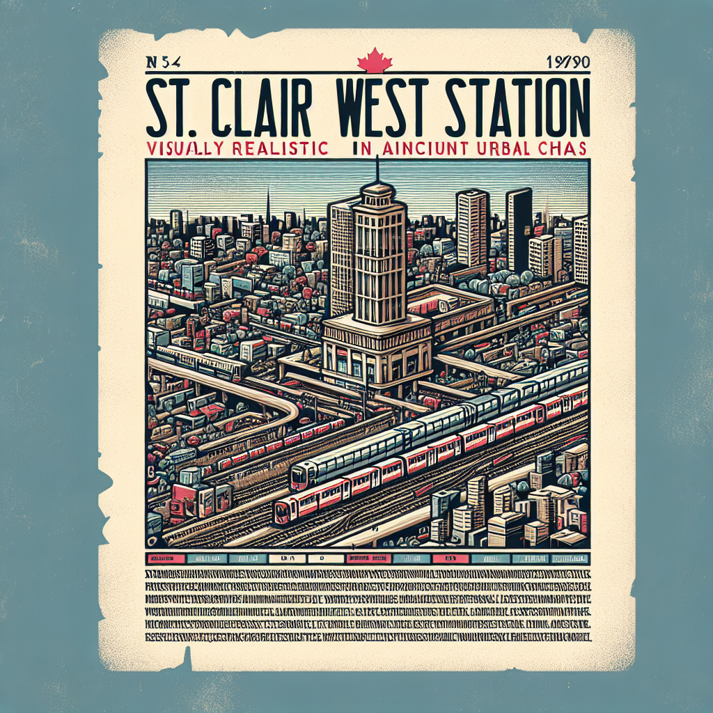 Una Joya del Transporte: Explorando la Estación St. Clair West