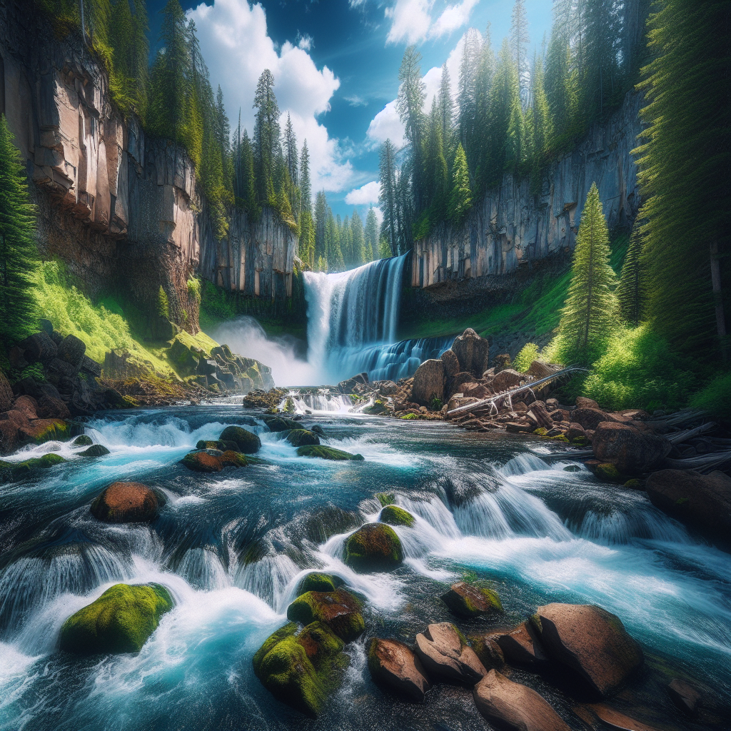 Whisper of the Cascades: A Journey to Stasel Falls