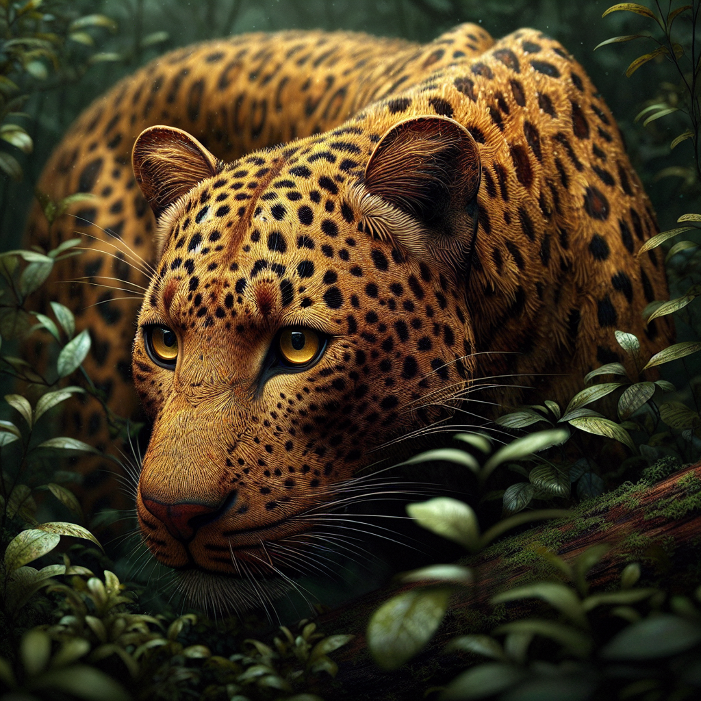 The African Leopard: Nature's Stealthy Predator