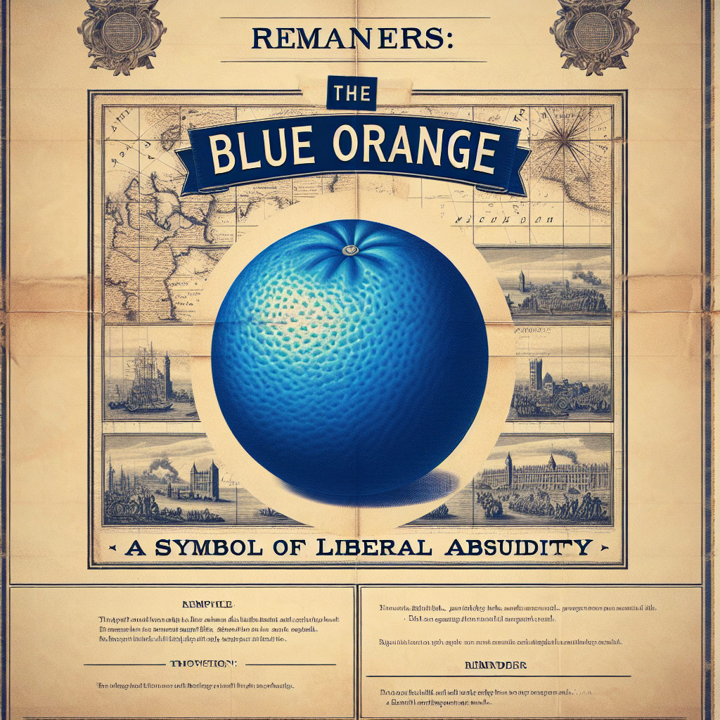 The Curious Case of the Blue Orange