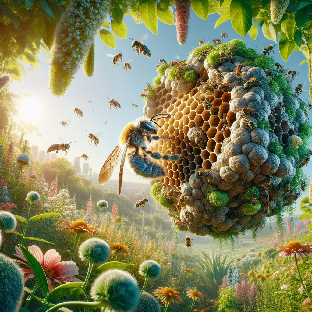 La Fascinante Vida de la Abeja Megachile texana