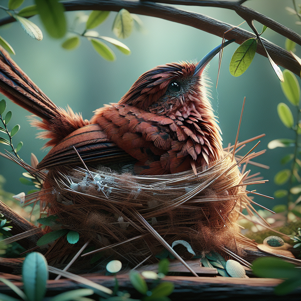 The Chestnut-backed Thornbird: Nature's Master Architect