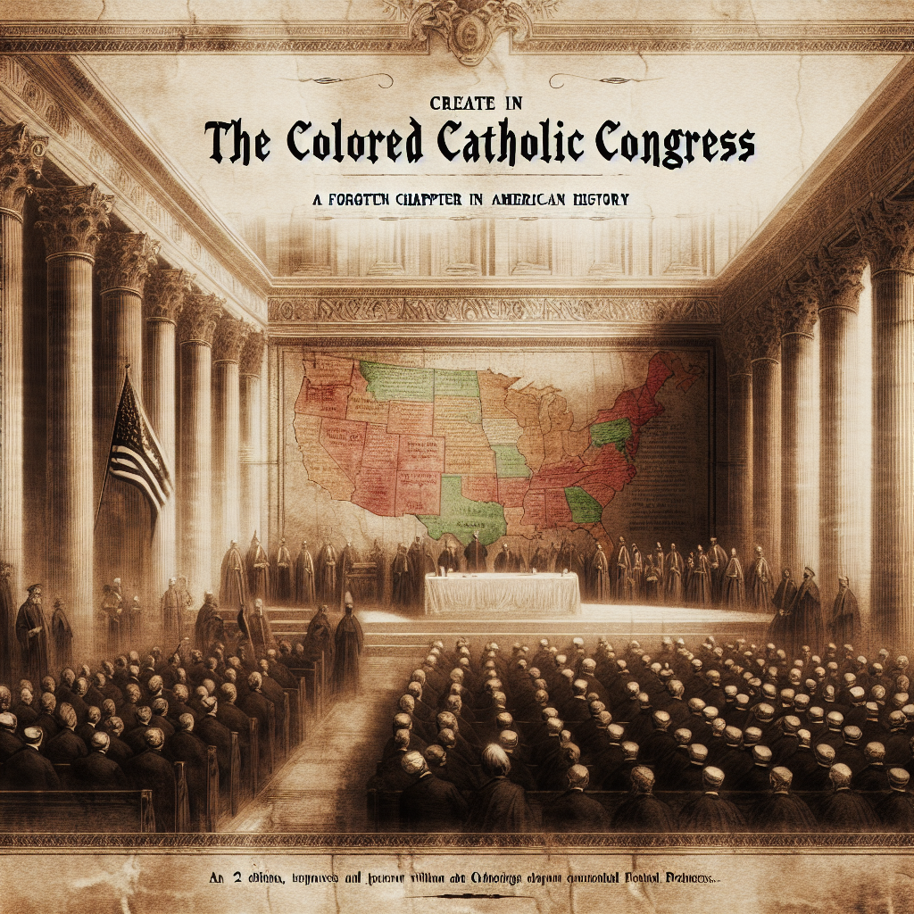 The Colored Catholic Congress: A Forgotten Chapter in American History