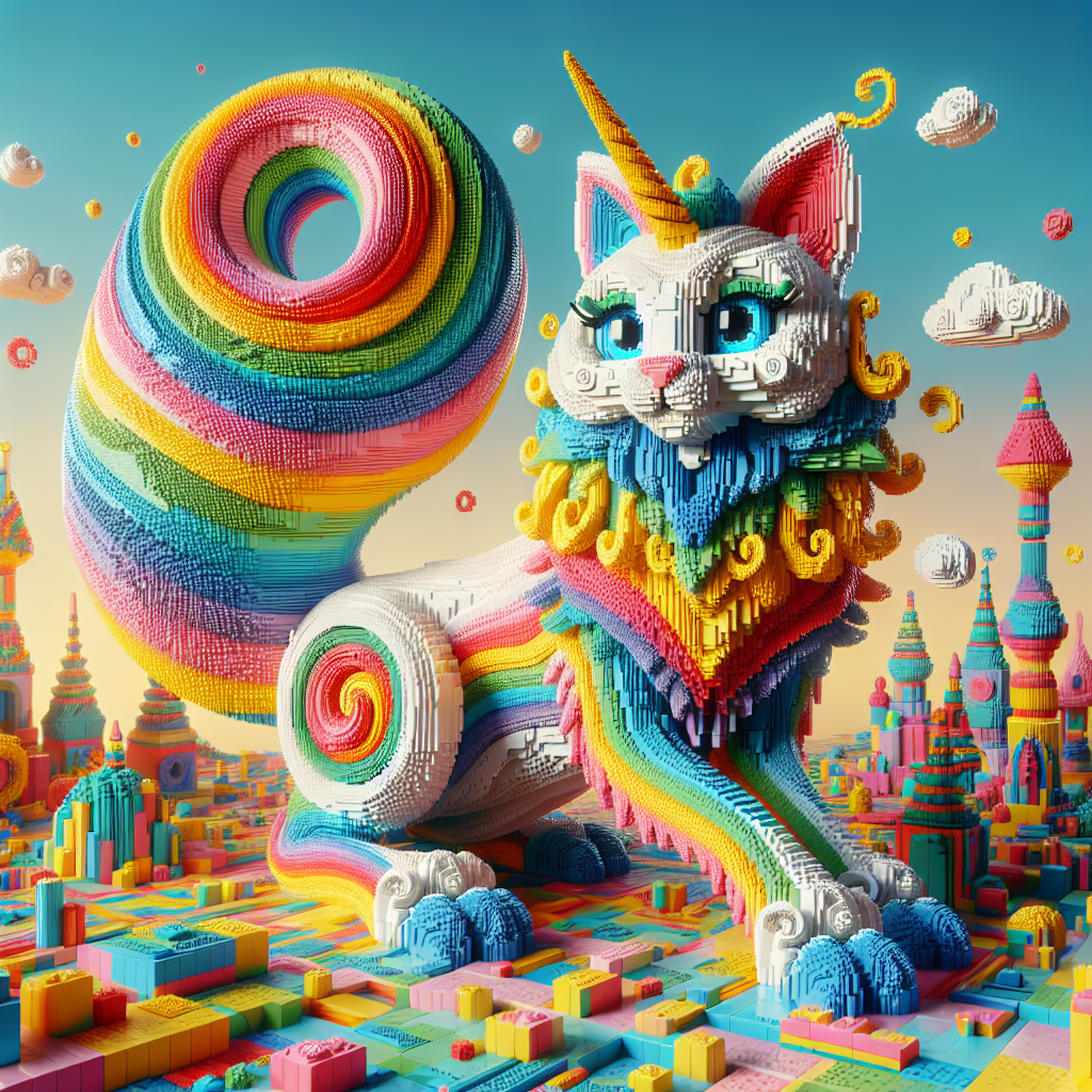 The Colorful World of Lego Unikitty!